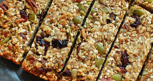 Cranberry Energy Bars