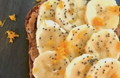 PB Banana Toast