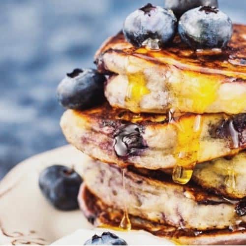 blueberry pancakes breakfast recipes
