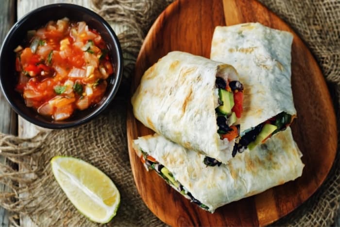 Asian Chicken Burrito Wrap (Pop Up 6/25)