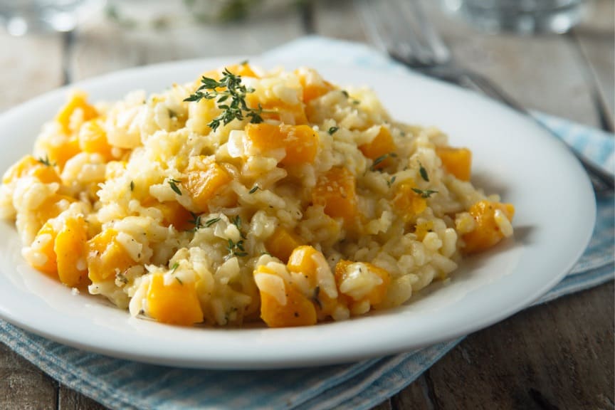 butternut squash risotto