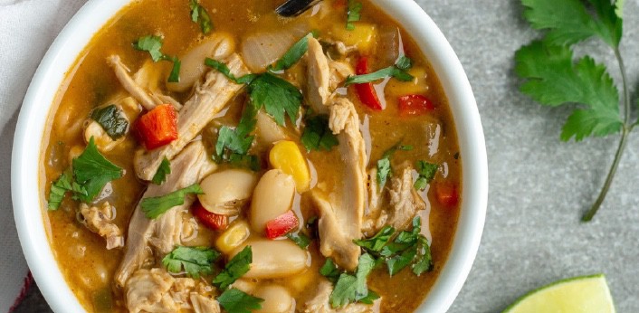 white bean chicken chili