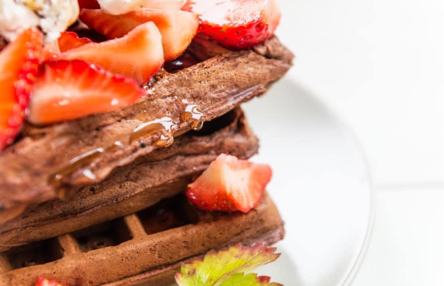 chocolate waffle