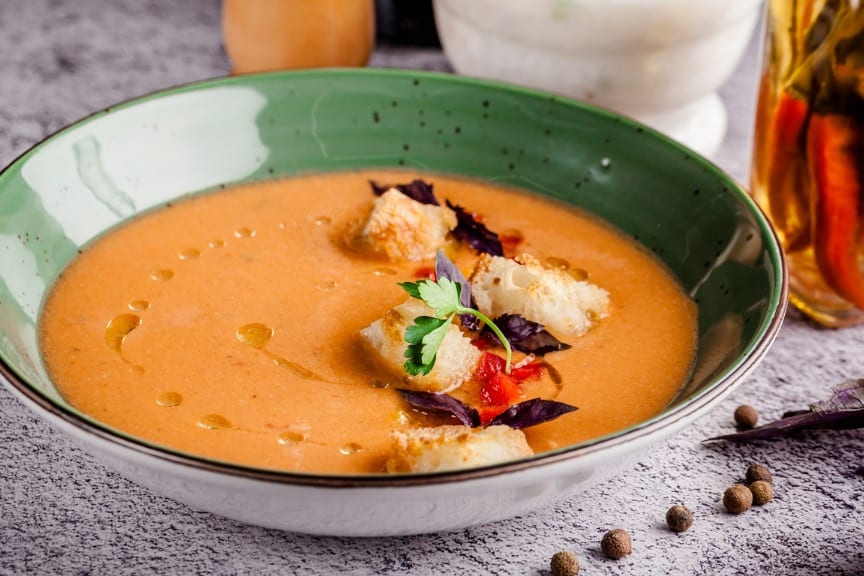pureed veggie soup