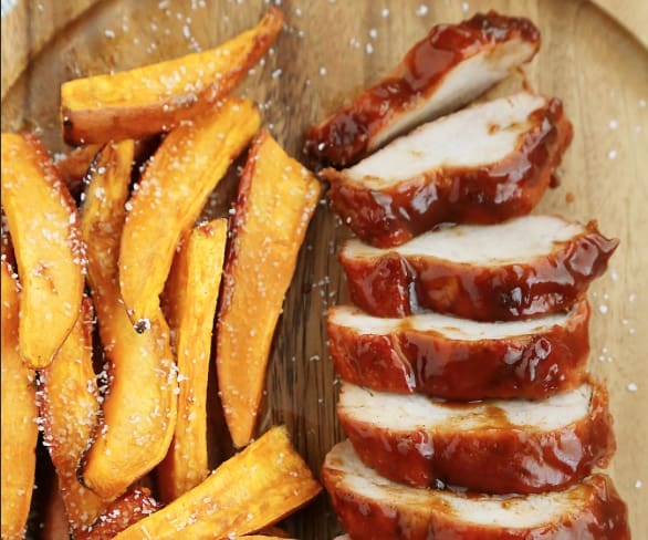 pork tenderloin sweet potato