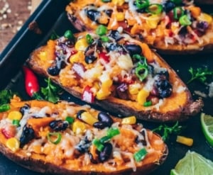mexican stuffed sweet potato