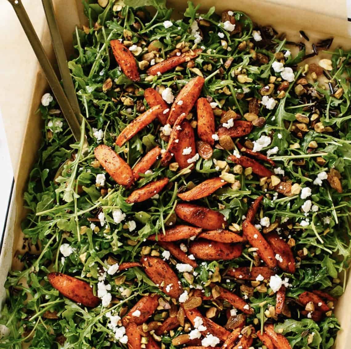moroccan carrot rice salad