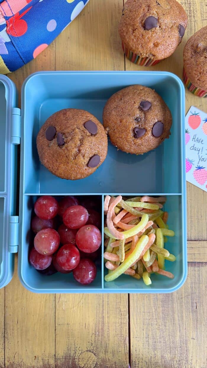 Homemade Pumpkin & Carob Chip Muffins (1/27)