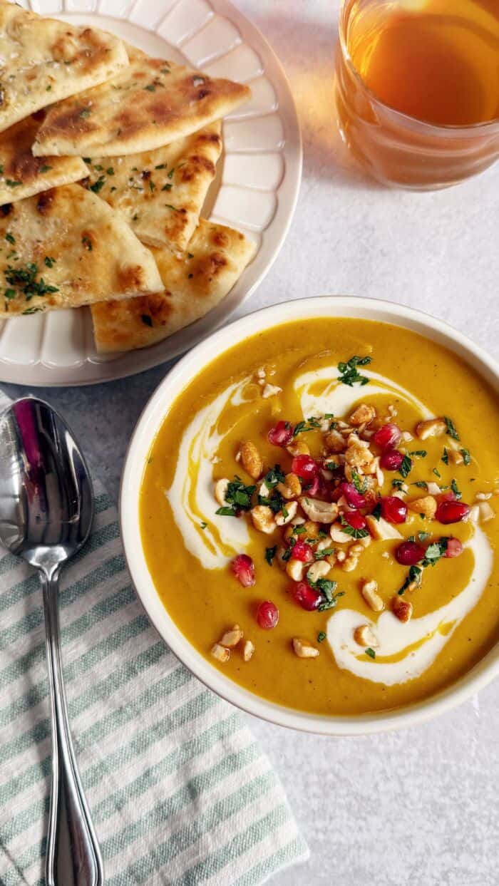 Turmeric + Curry Roasted Butternut Squash Soup for 2 (Pop Up 2/5)