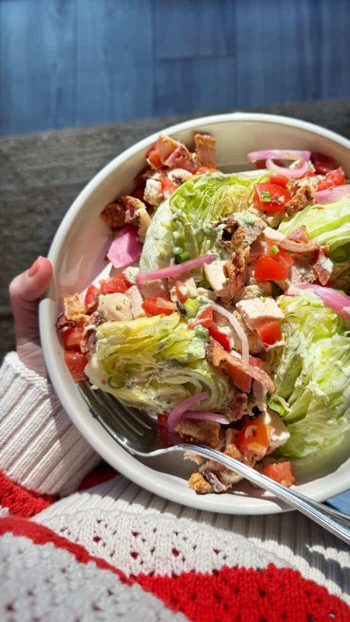 Green Goddess Wedge Salad w/Chicken (7/2)
