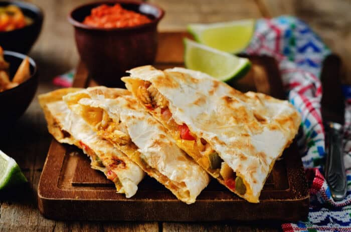 Cinco de Mayo: Roasted Chicken, Corn & Jalapeno Quesadillas for 2 (Pop Up 5/5)