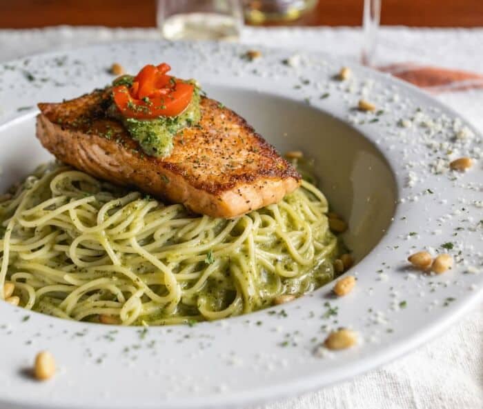 NEW: Pasta w/Roasted Salmon + Asparagus (3/24)