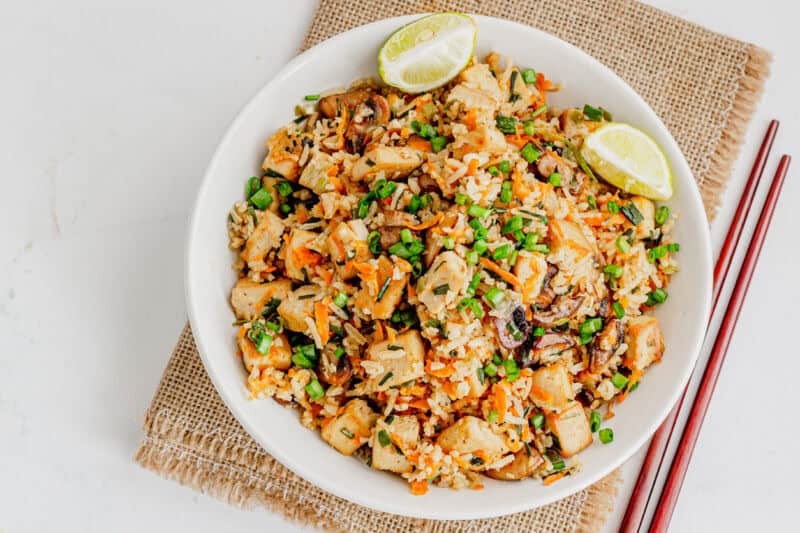 Simple Chicken Fried Rice